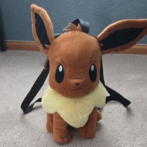 Eevee Pokemon Plush Backpack